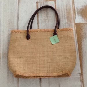 Straw bag